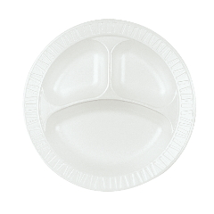 Plastic 3ComposTable Plates 10 1/4" 4/125/CS   